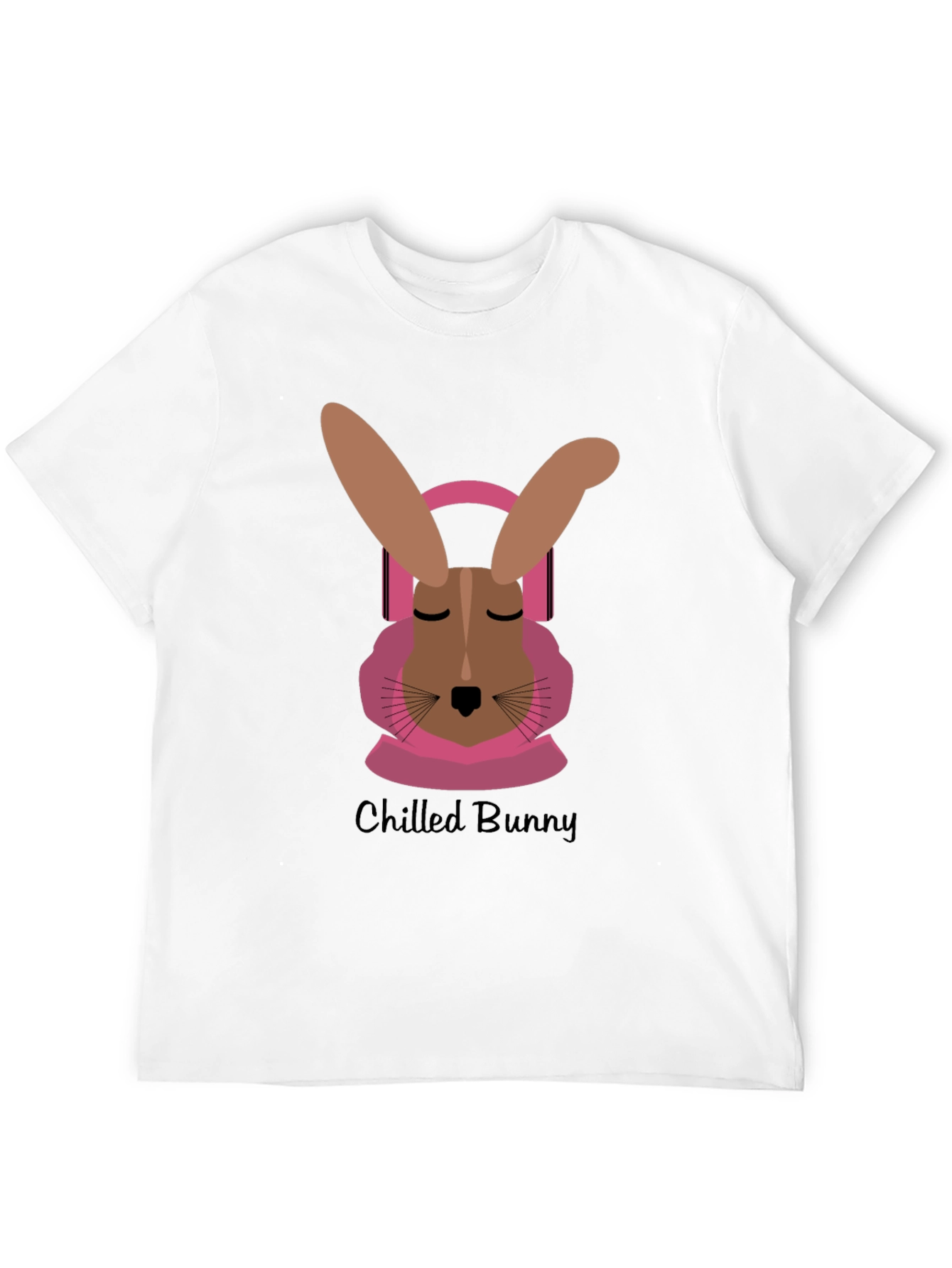 Camiseta Hombre Conejo Relajado