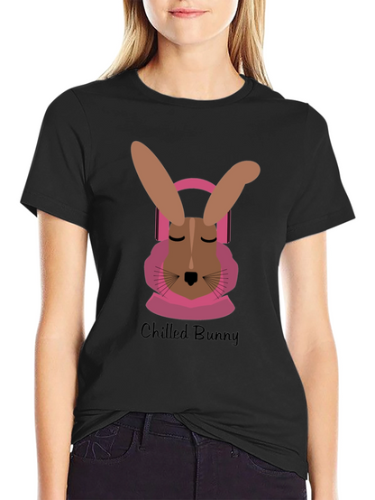 Camiseta Hombre Conejo Relajado