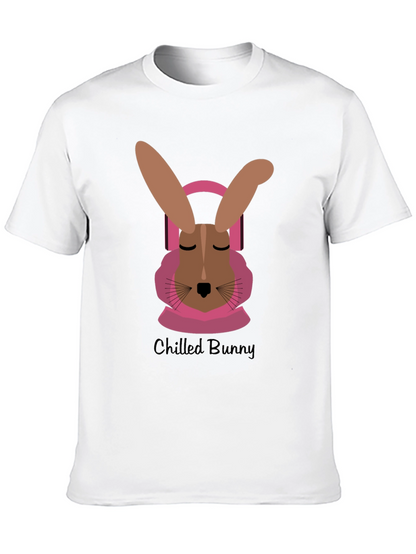 Camiseta Hombre Conejo Relajado