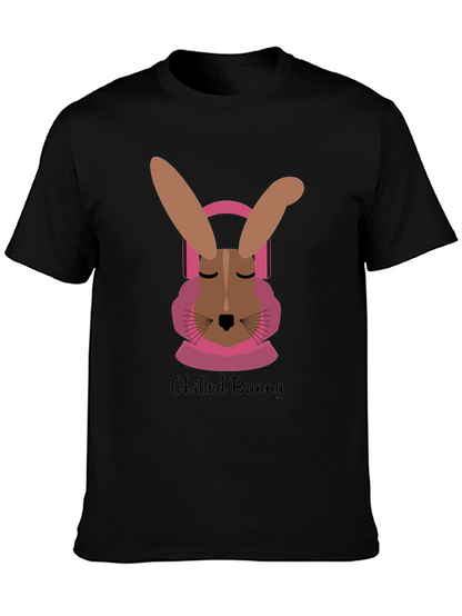 Camiseta Hombre Conejo Relajado