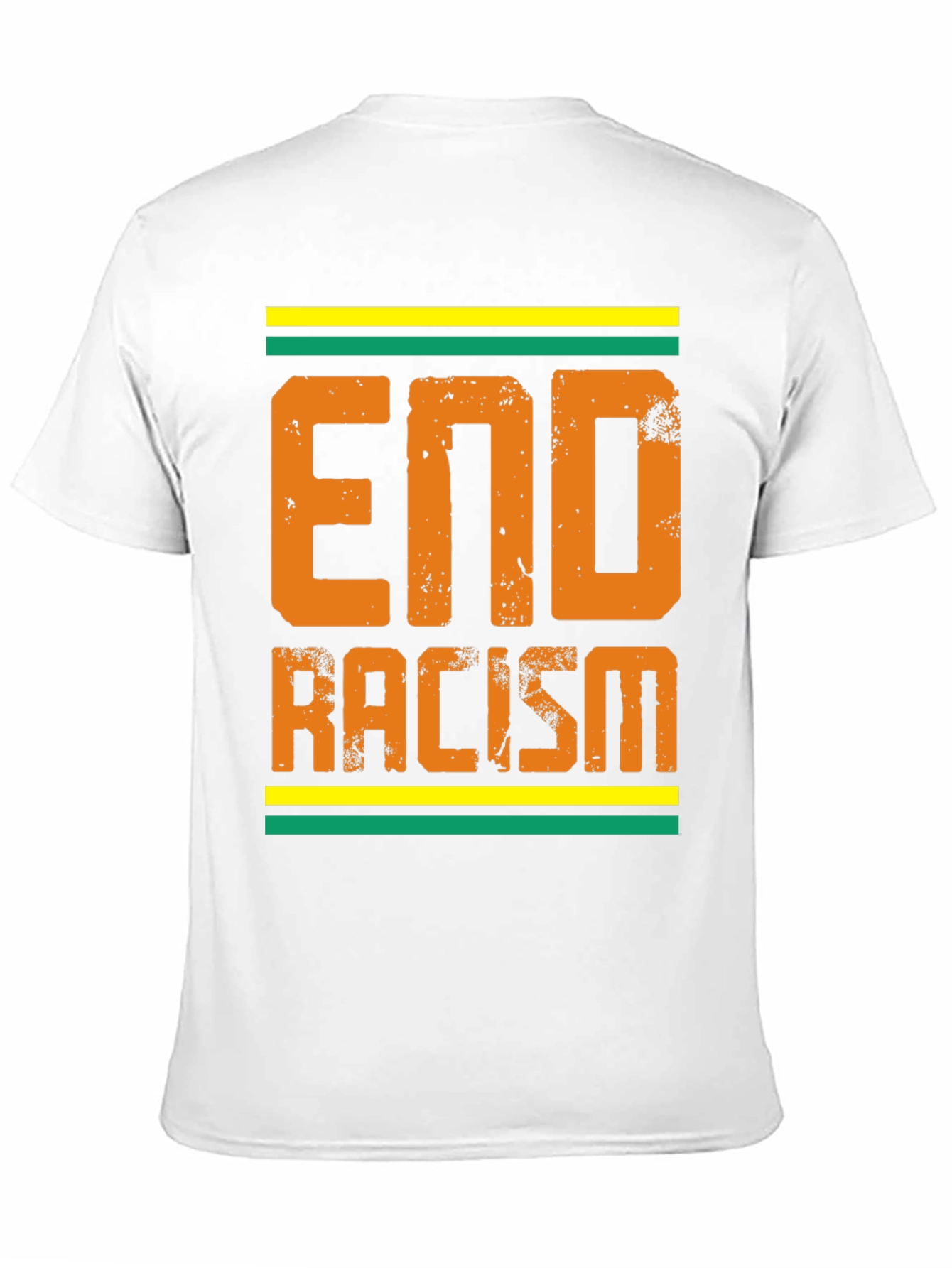 Camiseta End Racism con Diseño Gráfico