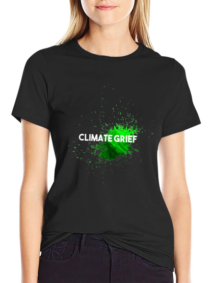 Camiseta Negra Climate Grief