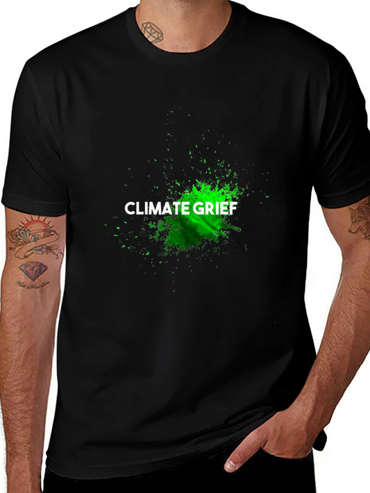 Camiseta Negra Climate Grief
