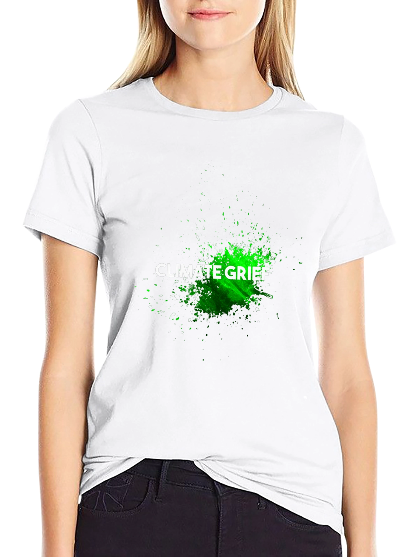 Camiseta Negra Climate Grief