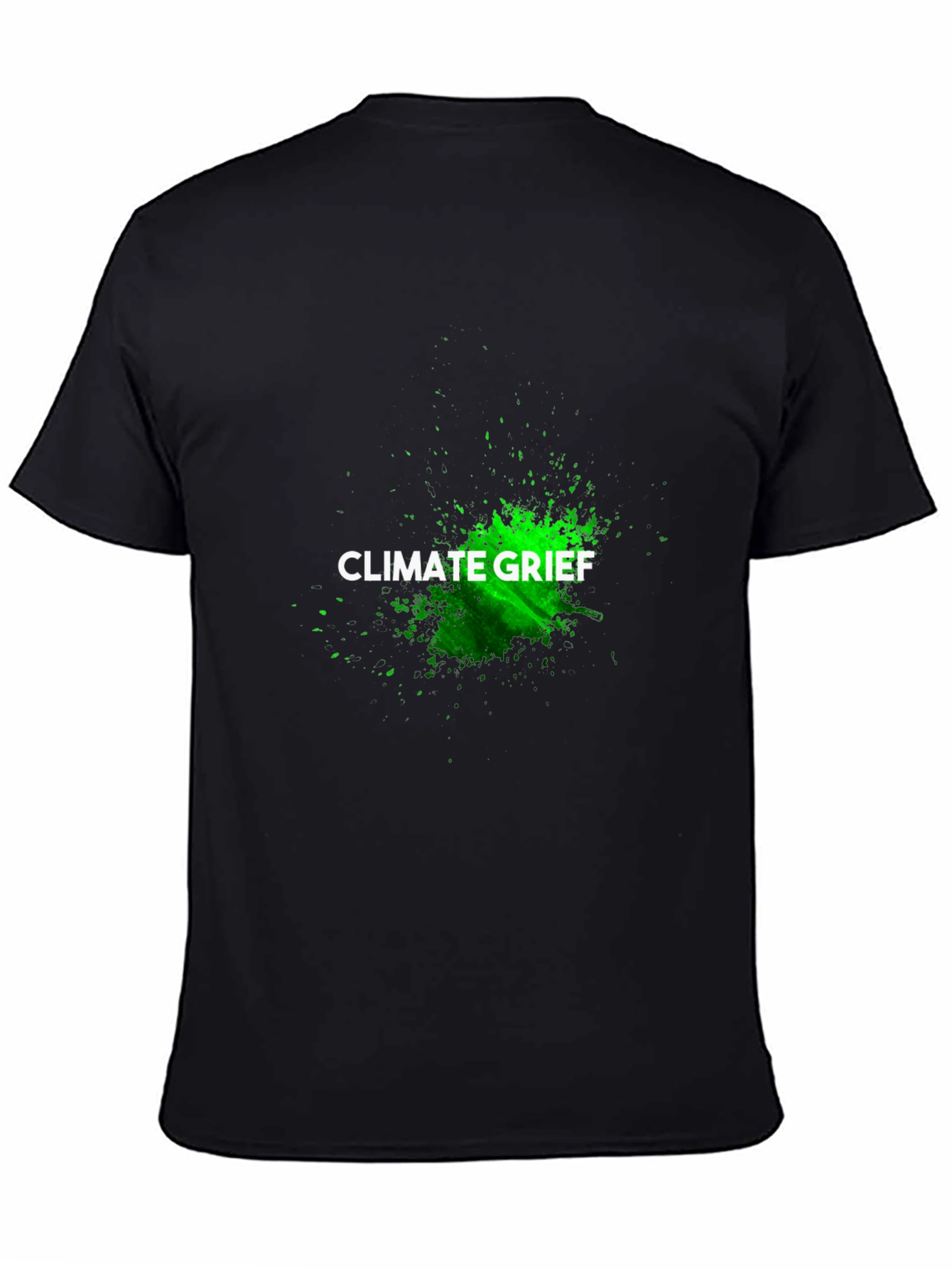 Camiseta Negra Climate Grief
