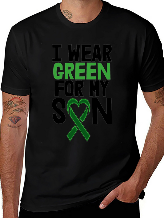 Camiseta I Wear Green For My Son - Conciencia