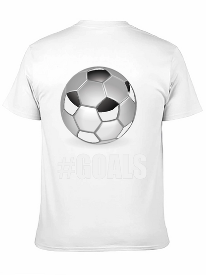 Camiseta Negra Fútbol #GOALS
