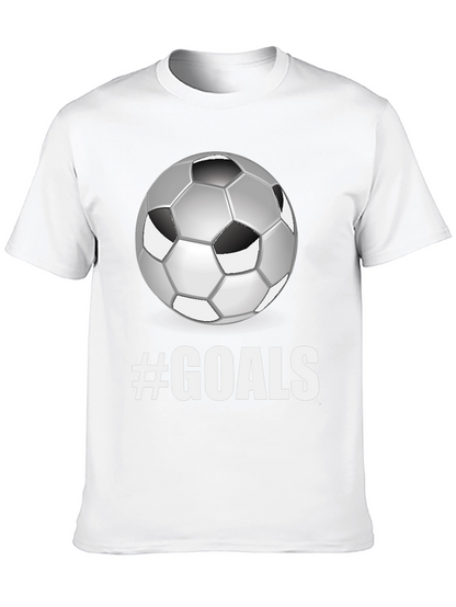 Camiseta Negra Fútbol #GOALS