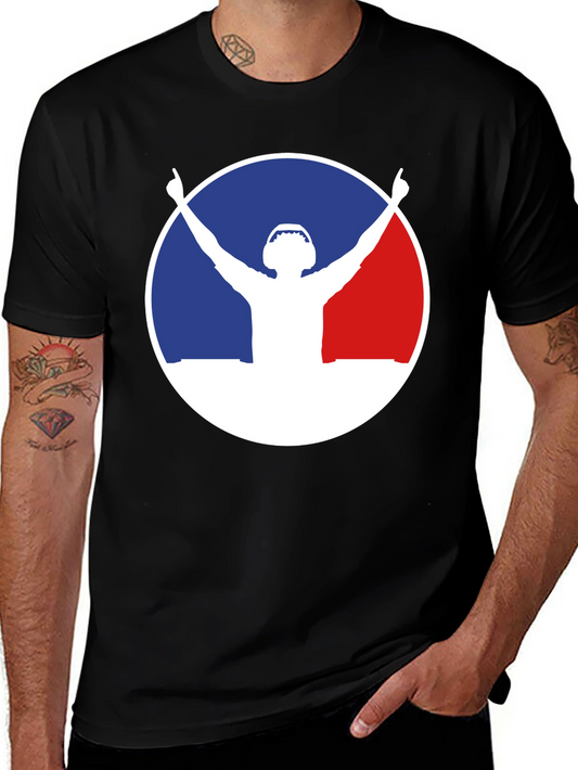 Camiseta DJ Silueta Moderna y Cómoda
