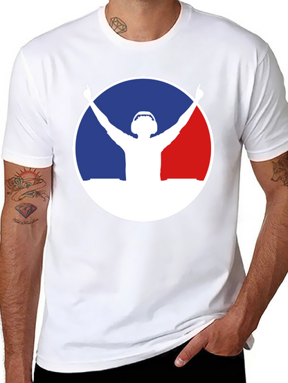 Camiseta DJ Silueta Moderna y Cómoda