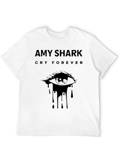 Camiseta Negra Amy Shark Cry Forever Unisex