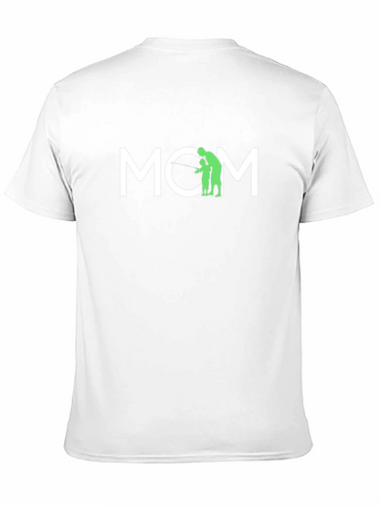 Camiseta Negra MOM - Regalo para Mamá Pescadora