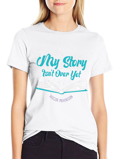 Camiseta Negra Mi Historia Aún No Termina