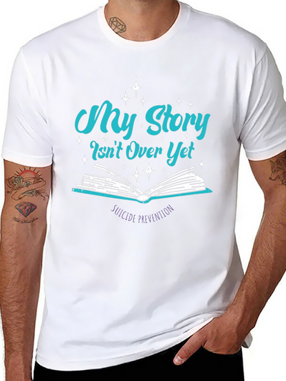 Camiseta Negra Mi Historia Aún No Termina