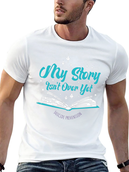 Camiseta Negra Mi Historia Aún No Termina