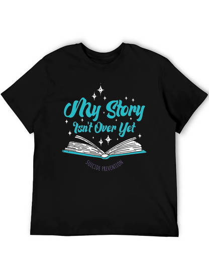 Camiseta Negra Mi Historia Aún No Termina