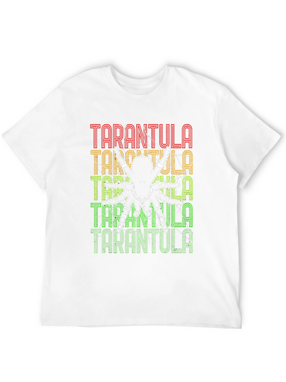 Camiseta Negra con Diseño de Tarántula Retro