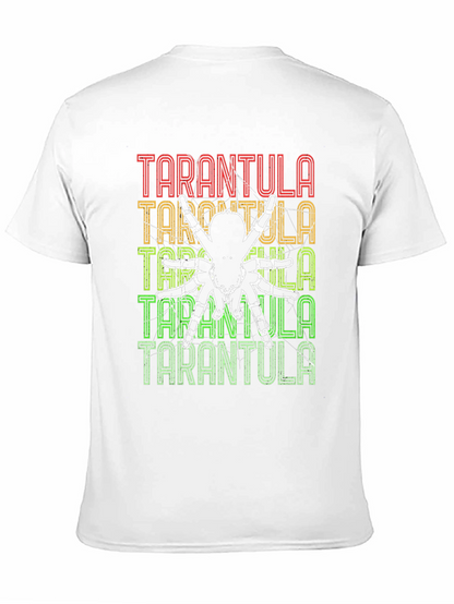 Camiseta Negra con Diseño de Tarántula Retro