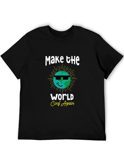 Camiseta Negra Make the World Cool Again