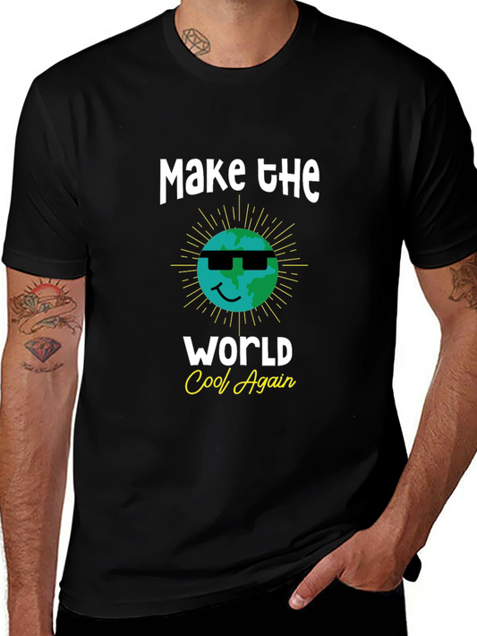 Camiseta Negra Make the World Cool Again