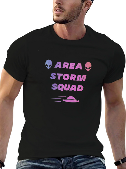 Camiseta Área Storm Squad - Diseño Extraterrestre