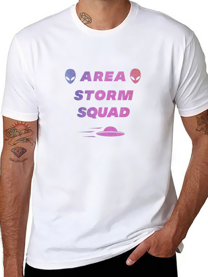 Camiseta Área Storm Squad - Diseño Extraterrestre