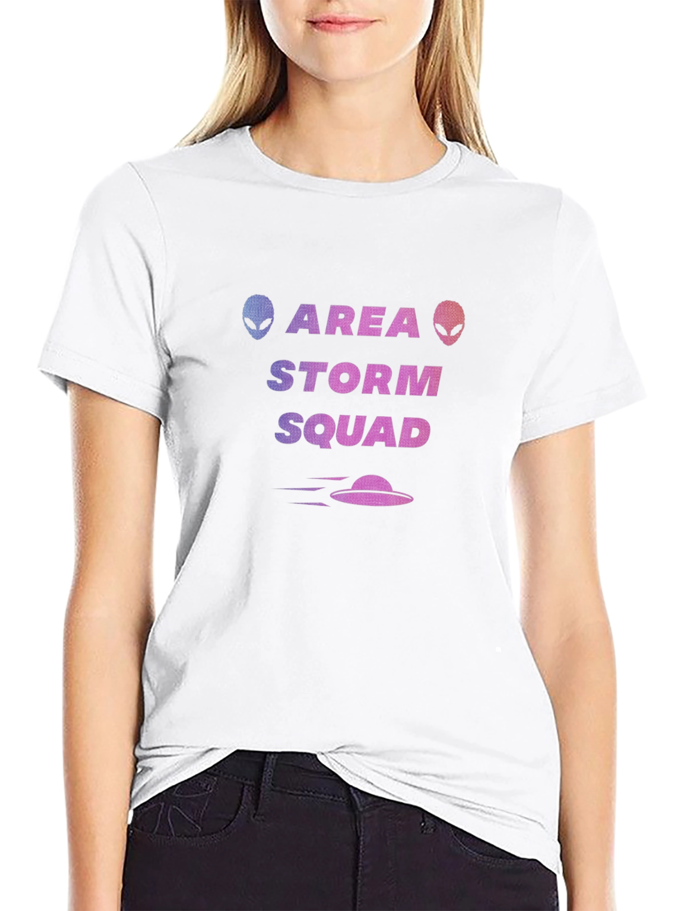 Camiseta Área Storm Squad - Diseño Extraterrestre