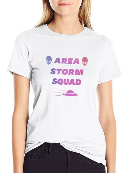 Camiseta Área Storm Squad - Diseño Extraterrestre