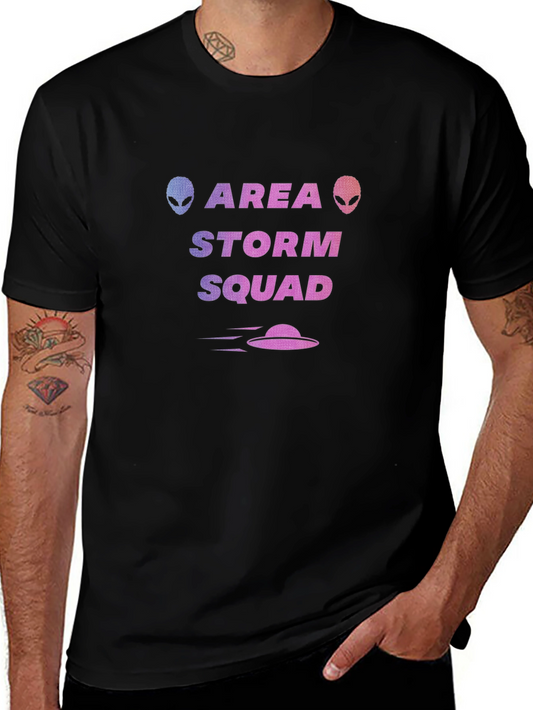 Camiseta Área Storm Squad - Diseño Extraterrestre