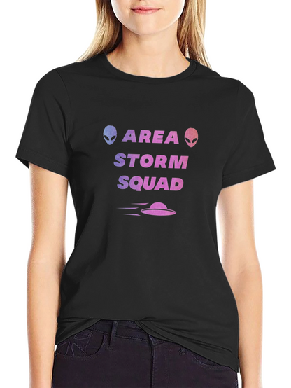 Camiseta Área Storm Squad - Diseño Extraterrestre