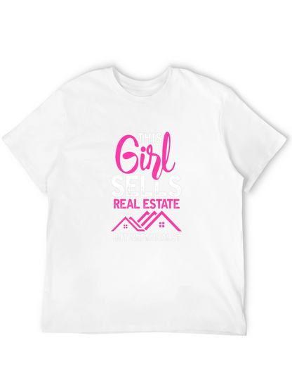 Camiseta Esta chica vende bienes raíces