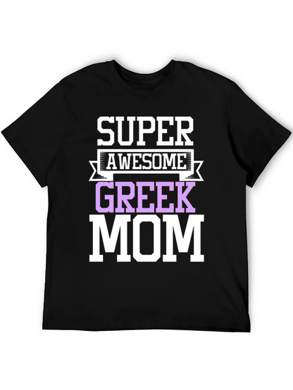 Camiseta Super Awesome Greek Mom