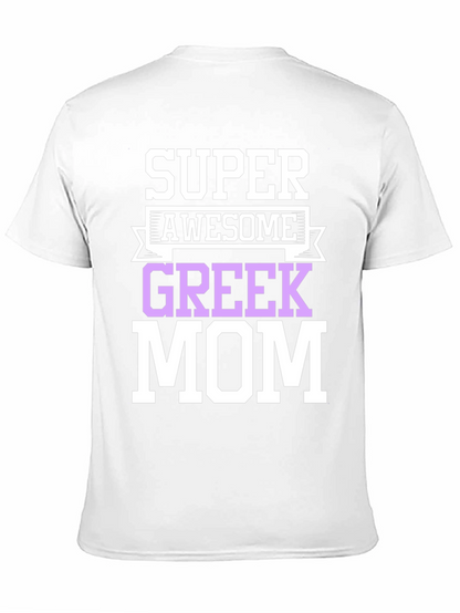Camiseta Super Awesome Greek Mom