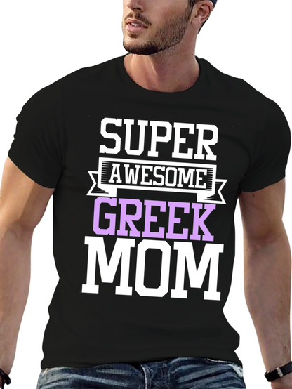 Camiseta Super Awesome Greek Mom