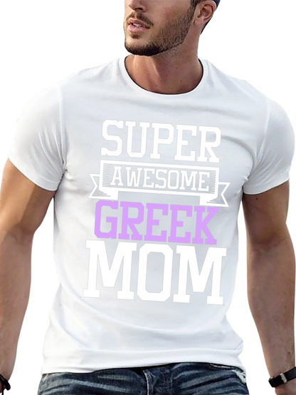 Camiseta Super Awesome Greek Mom