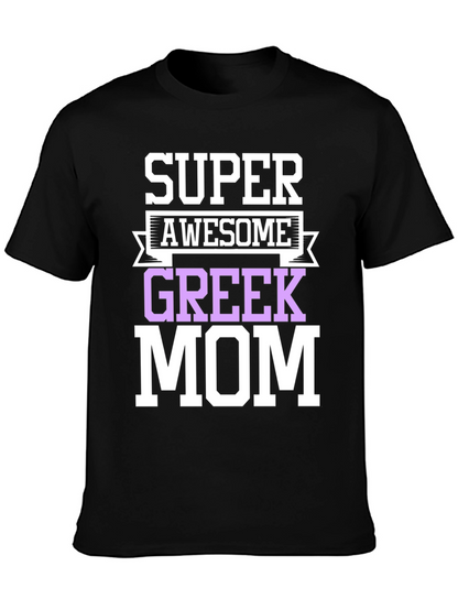 Camiseta Super Awesome Greek Mom