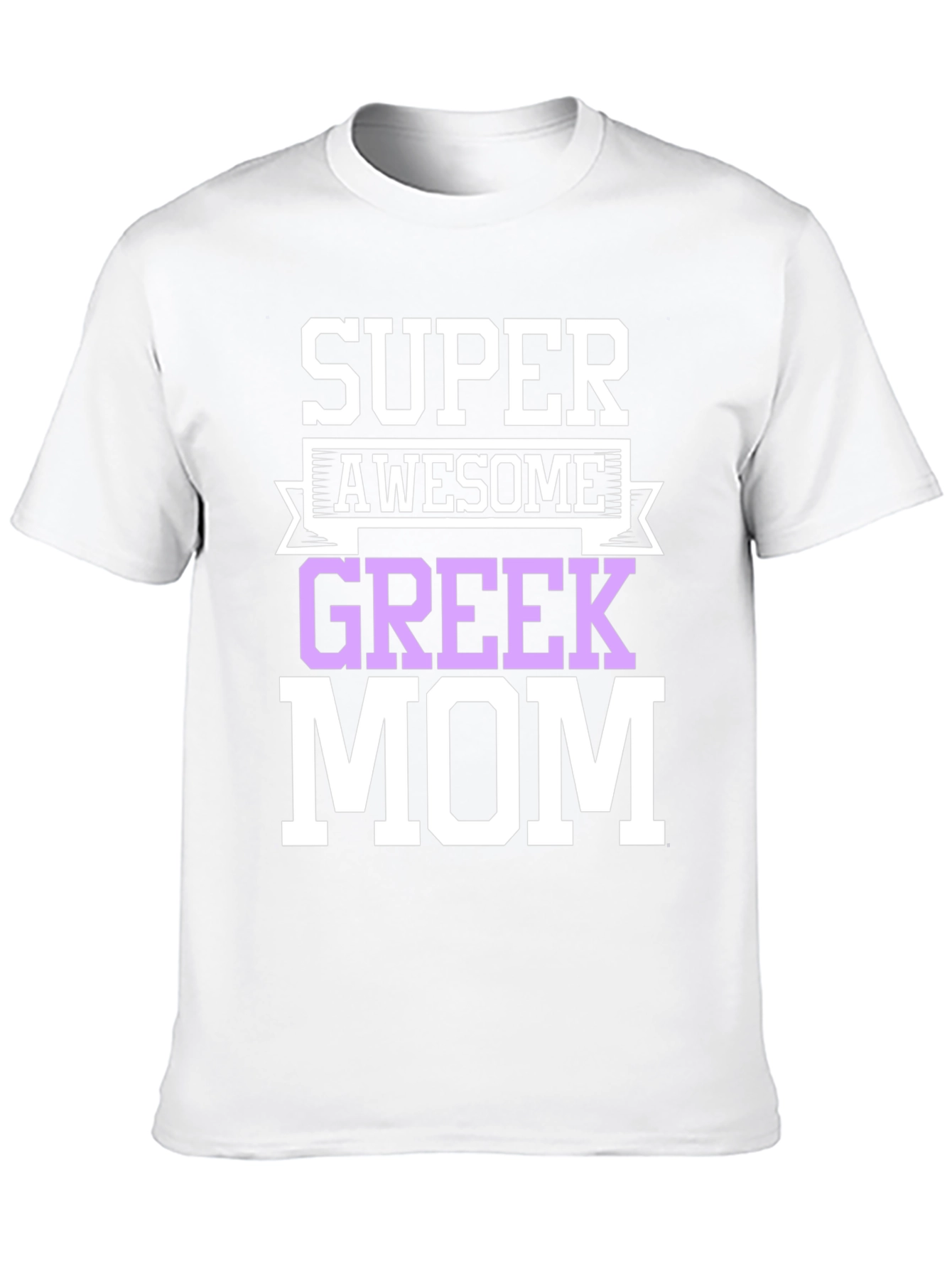Camiseta Super Awesome Greek Mom