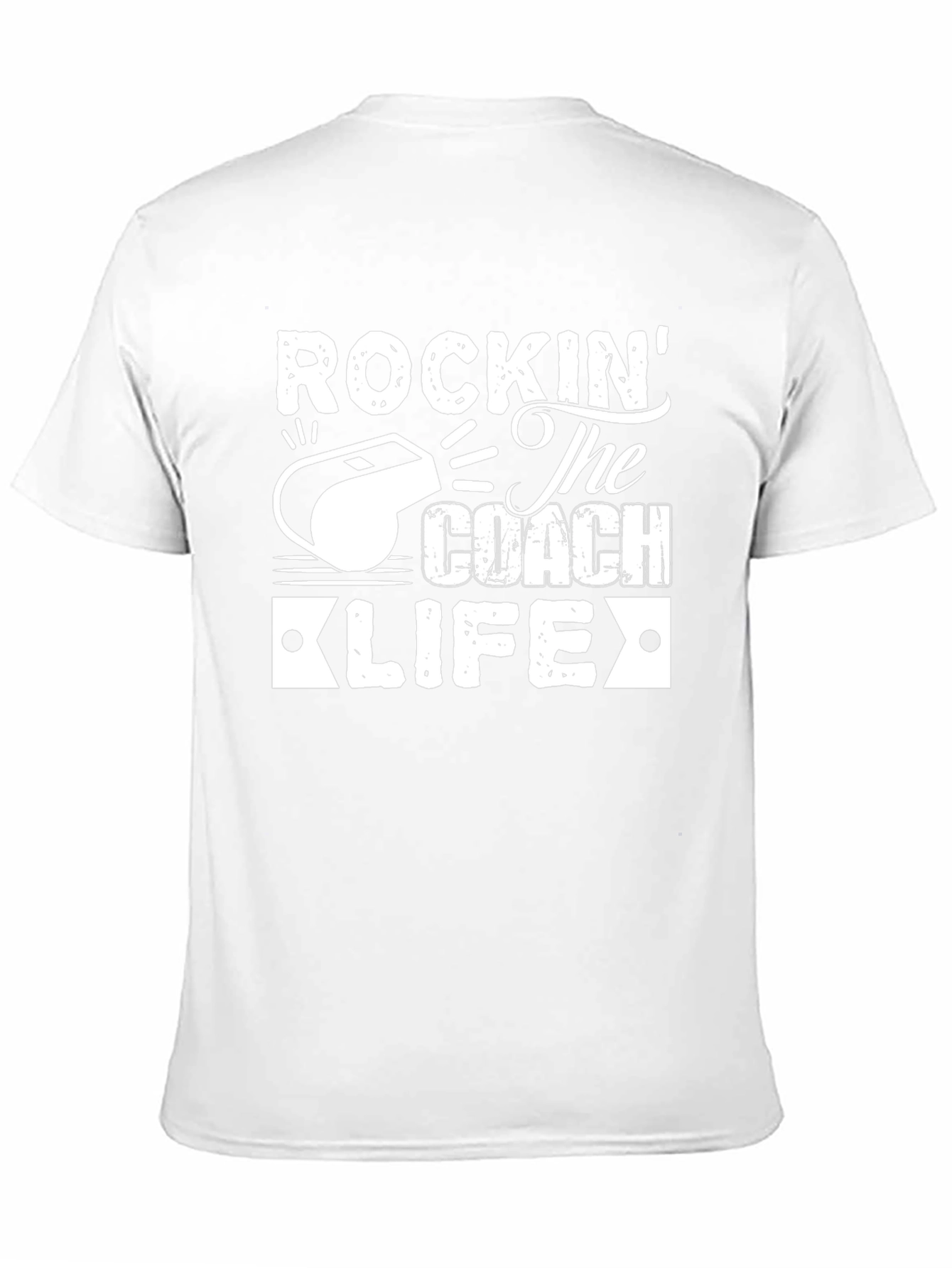 Camiseta Negra: Rockin The Coach Life