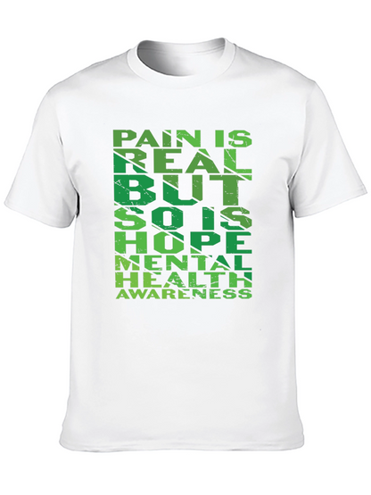 Camiseta Negra: Salud Mental y Esperanza