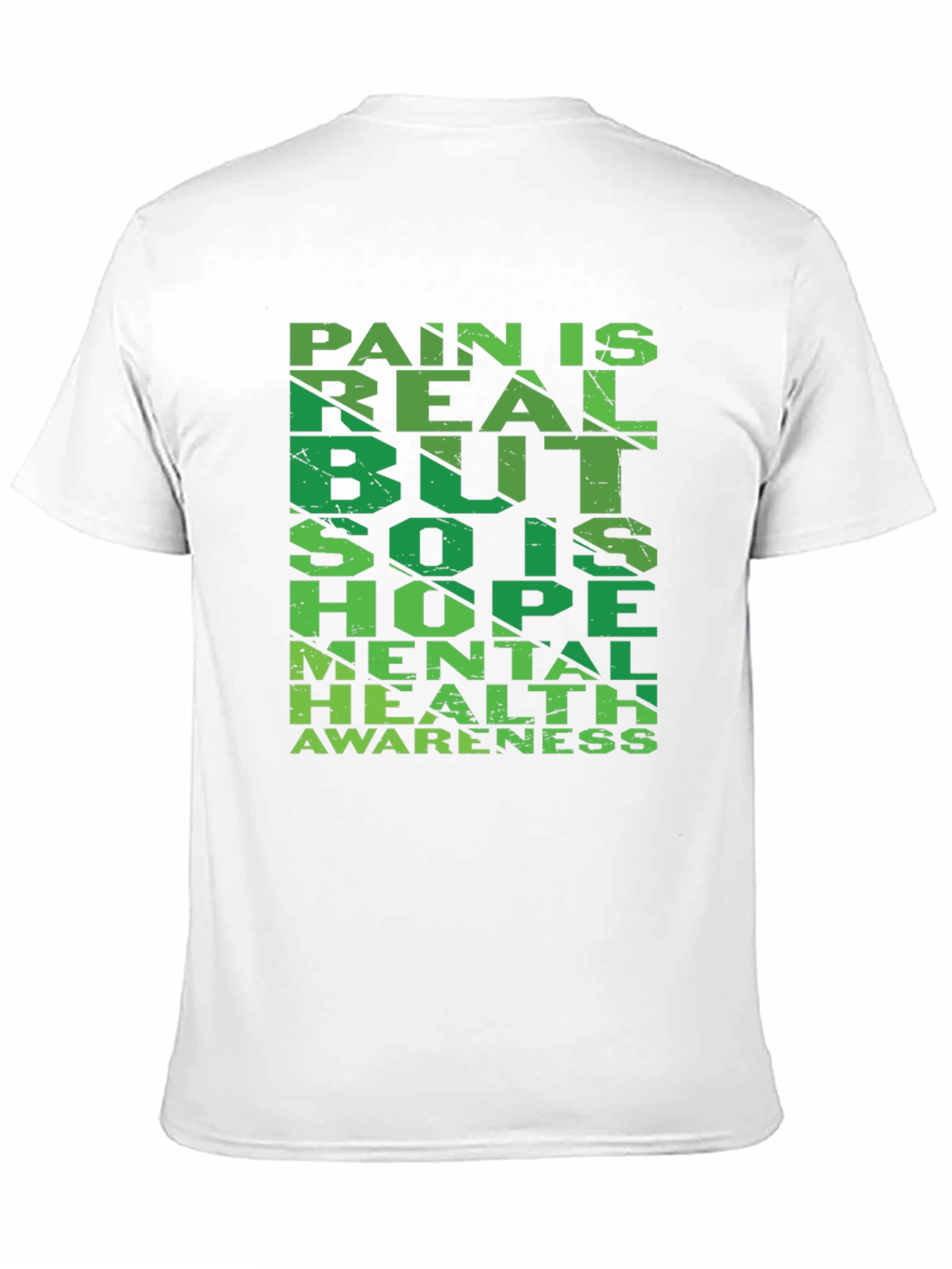 Camiseta Negra: Salud Mental y Esperanza