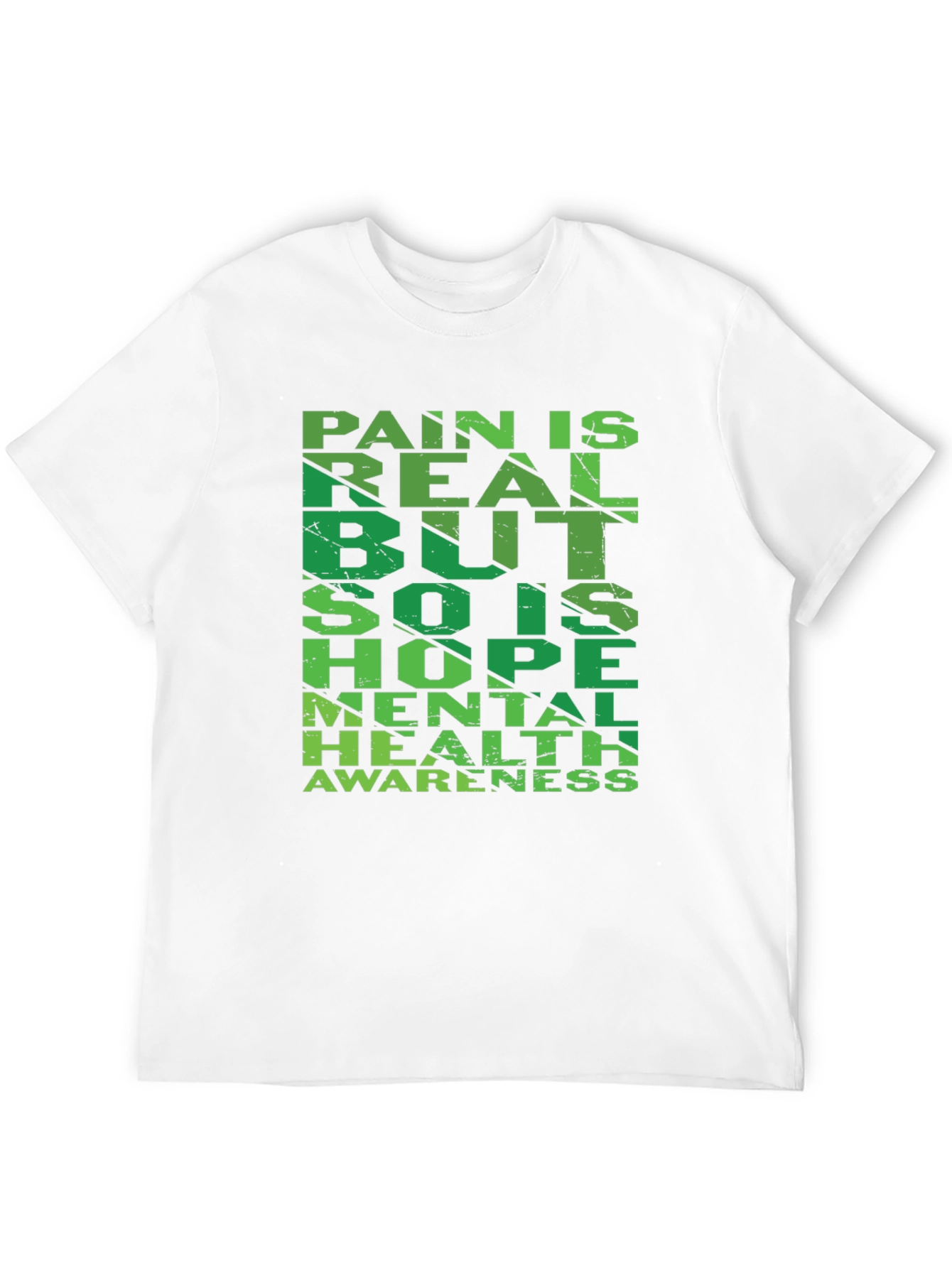 Camiseta Negra: Salud Mental y Esperanza