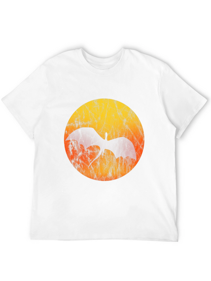 Camiseta Negra con Diseño de Dragón Solar