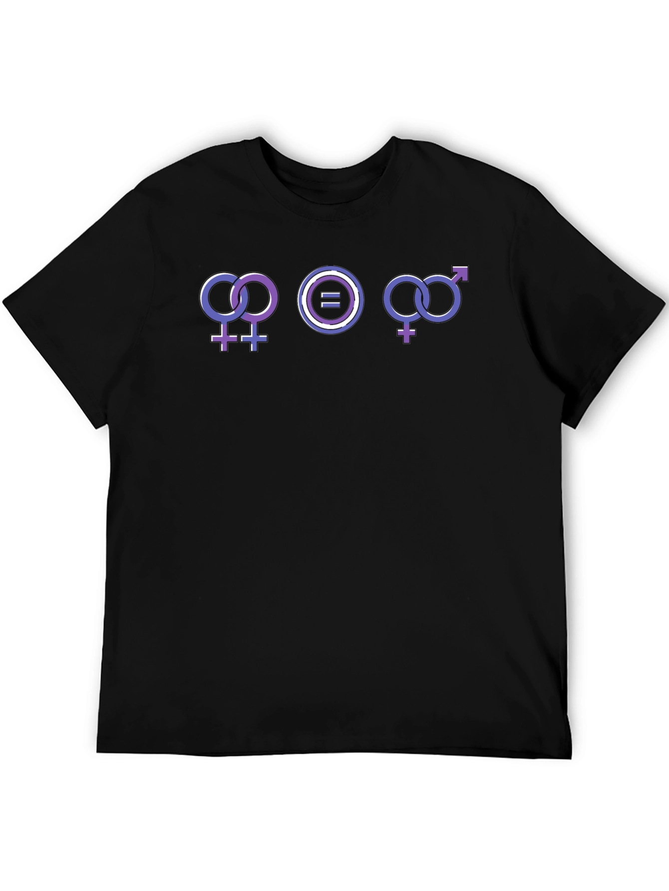 Camiseta Igualdad de Género Unisex Negra