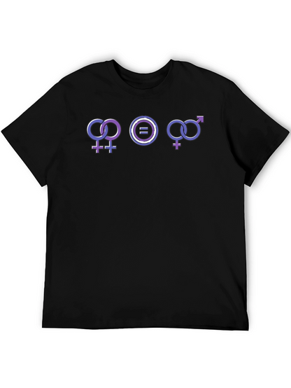 Camiseta Igualdad de Género Unisex Negra