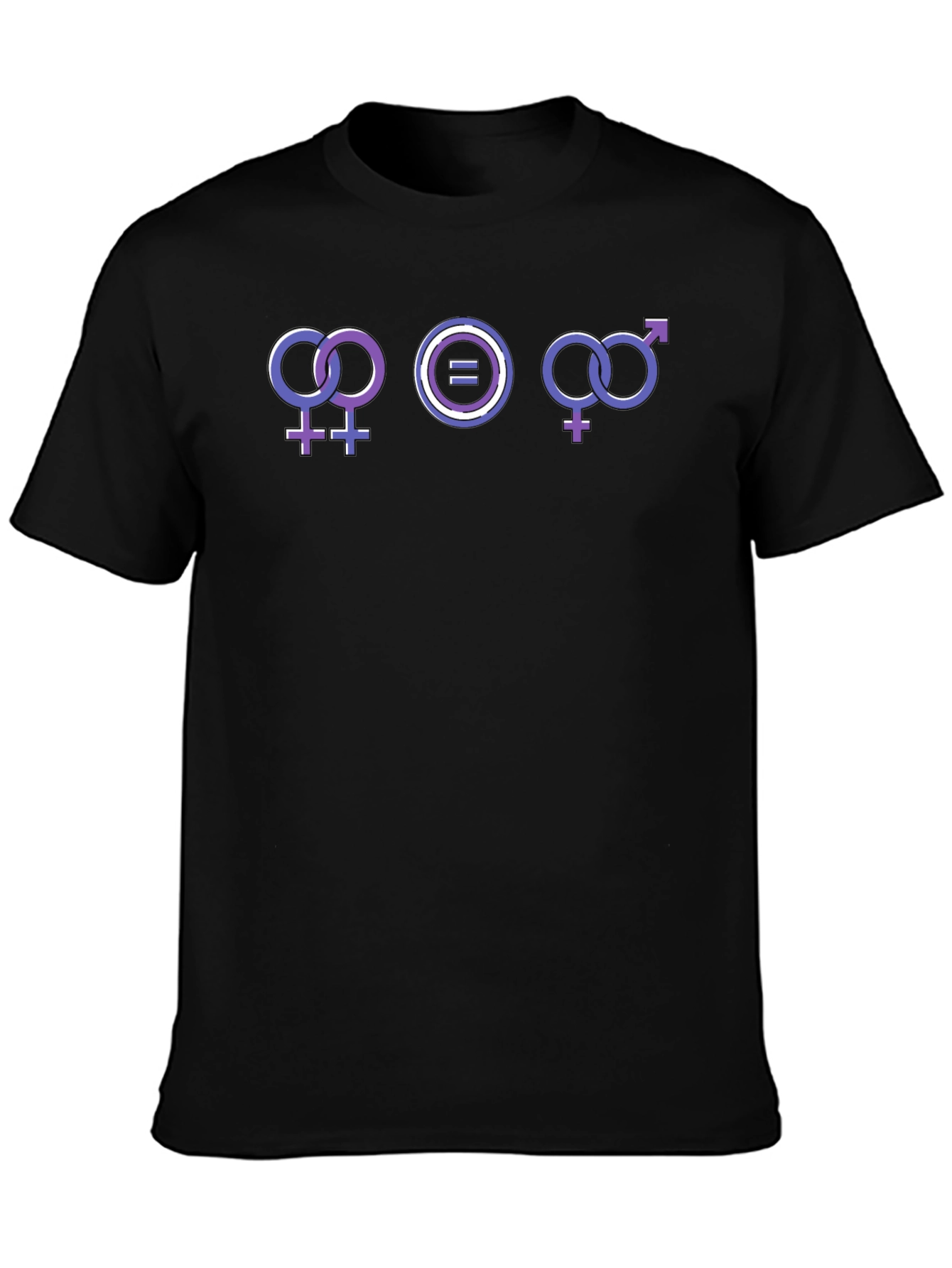 Camiseta Igualdad de Género Unisex Negra