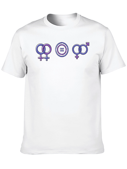 Camiseta Igualdad de Género Unisex Negra