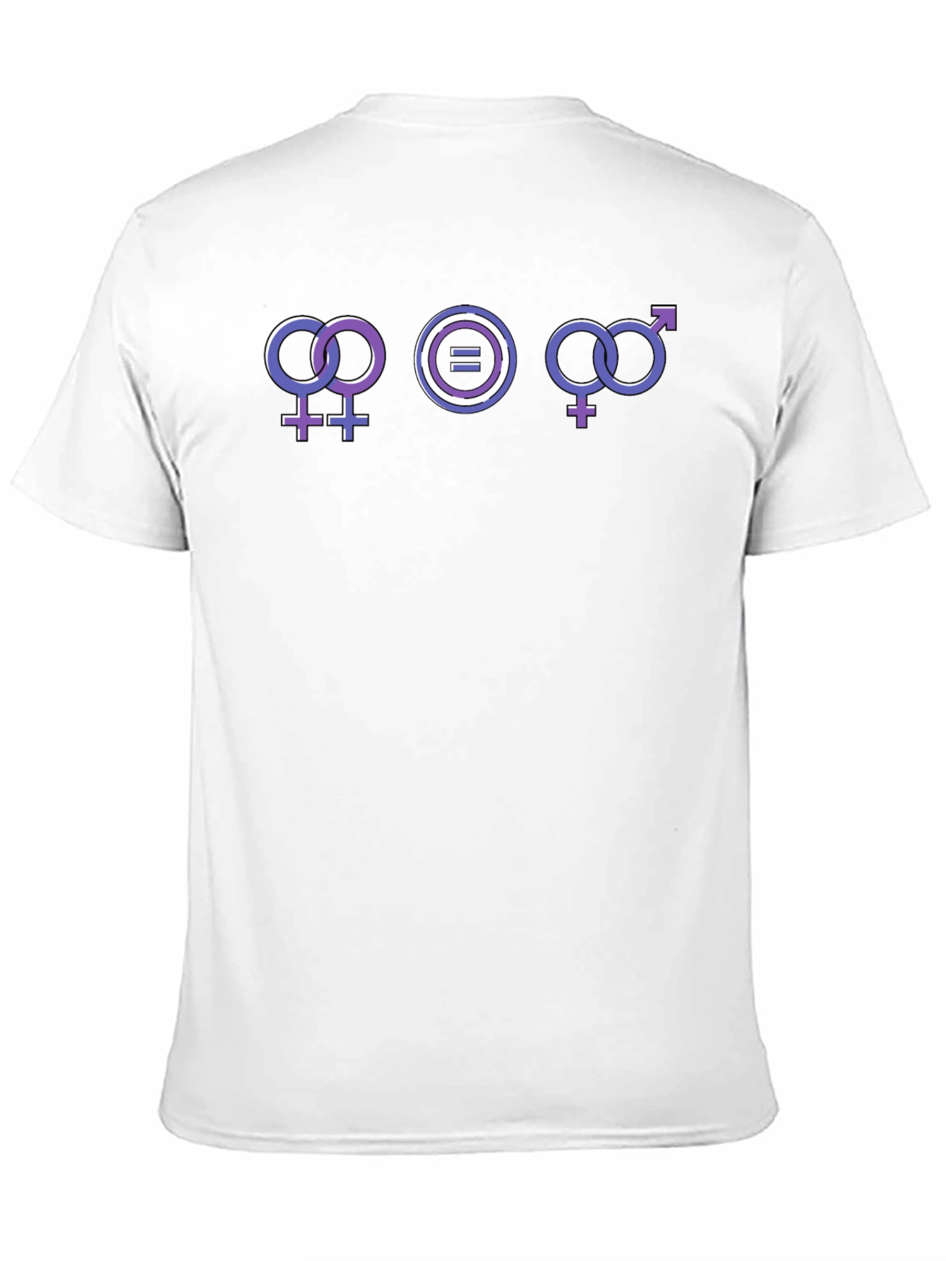 Camiseta Igualdad de Género Unisex Negra