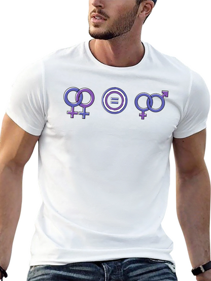Camiseta Igualdad de Género Unisex Negra