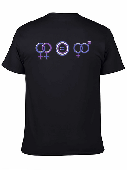 Camiseta Igualdad de Género Unisex Negra
