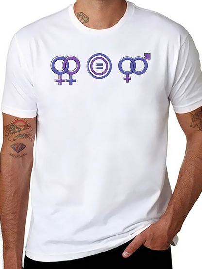 Camiseta Igualdad de Género Unisex Negra